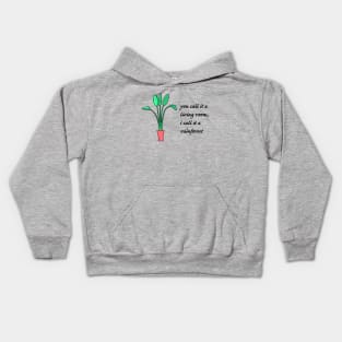 Living Room Rainforest Kids Hoodie